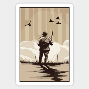 Clay Pigeon Trap Shooting Gifts Sticker